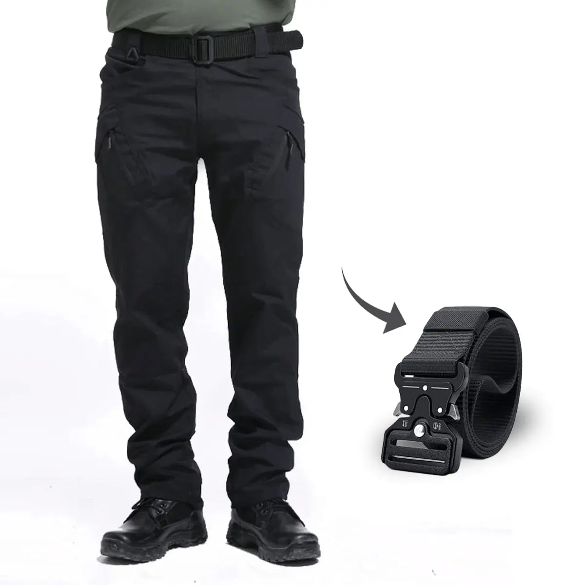 Battle-Ready Tactical Trousers (+ Free Tactical Belt) – Gear Up for Action!